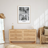 Caribbean Portrait B&W No 2 Poster