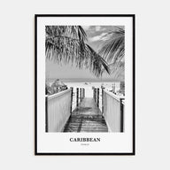 Caribbean Portrait B&W No 2 Poster