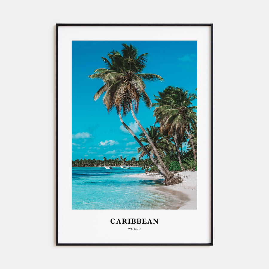 Caribbean Portrait Color No 1 Poster