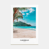 Caribbean Portrait Color No 2 Poster