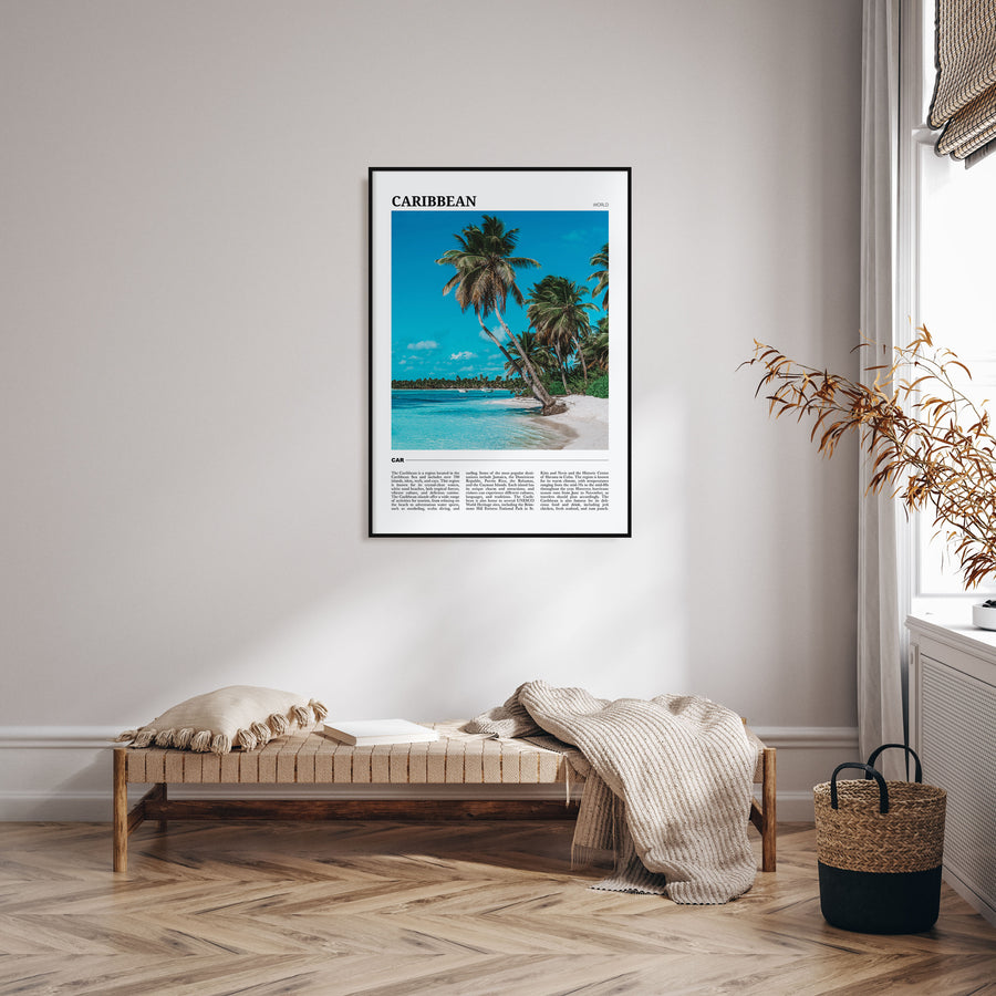 Caribbean Travel Color No 1 Poster