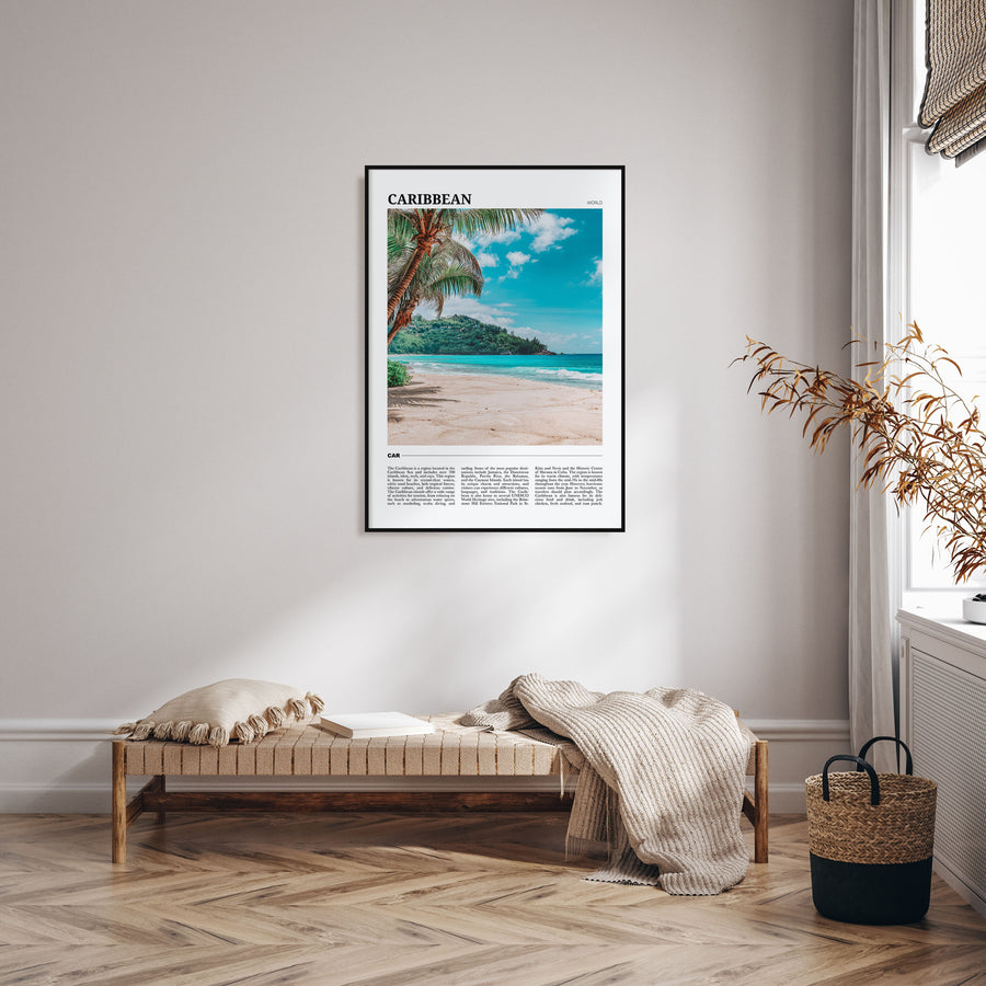 Caribbean Travel Color No 2 Poster
