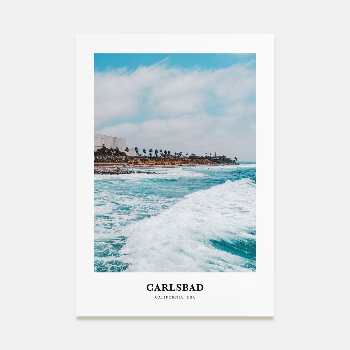 Carlsbad Portrait Color No 1 Poster