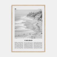 Carlsbad Travel B&W No 1 Poster
