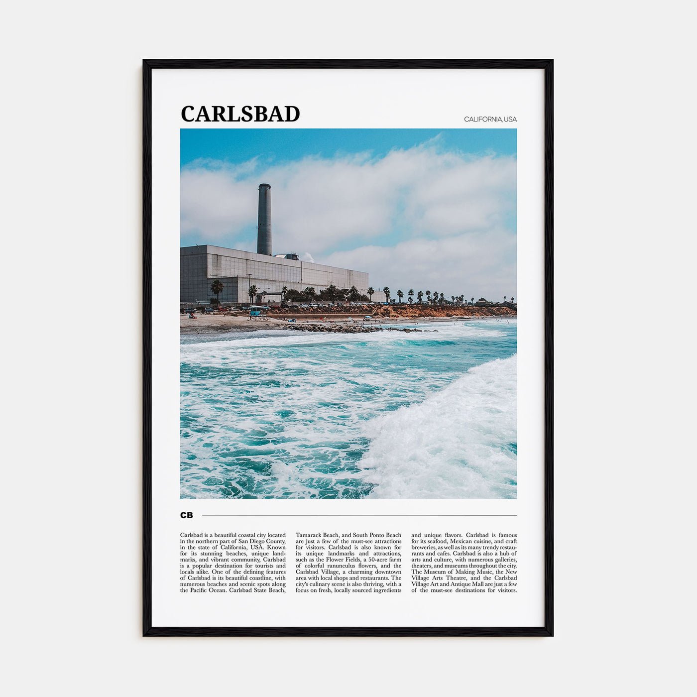 Carlsbad Travel Color No 1 Poster