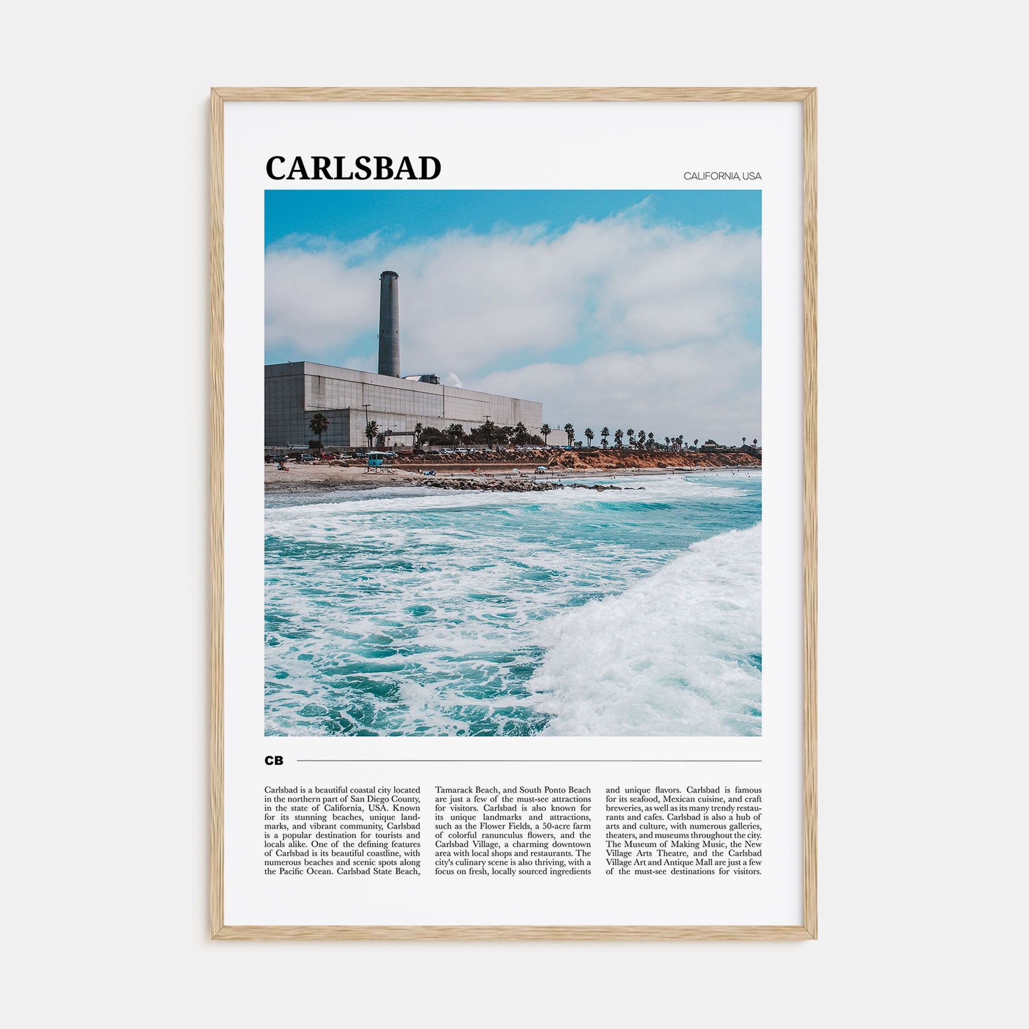 Carlsbad Travel Color No 1 Poster