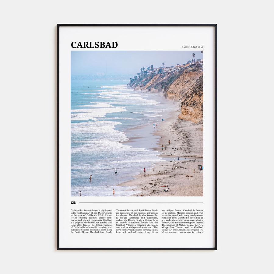 Carlsbad Travel Color No 2 Poster