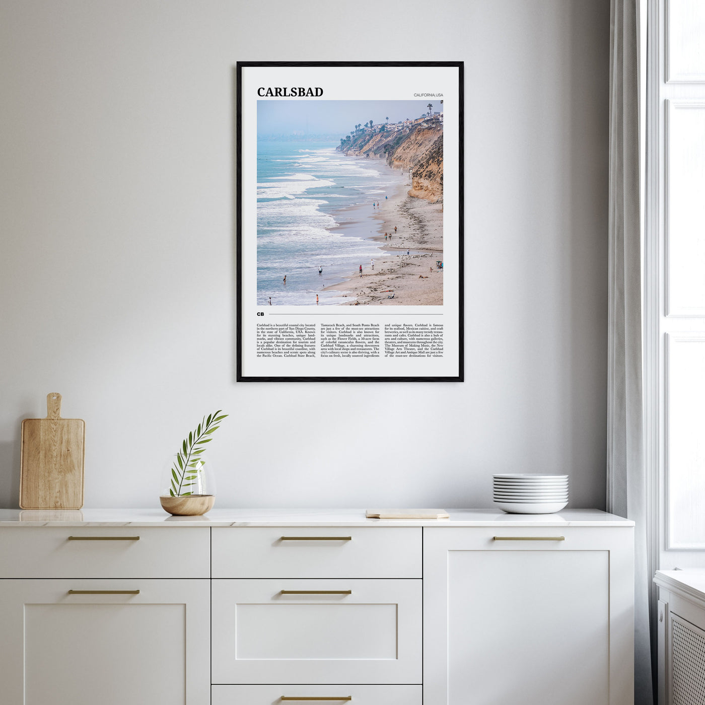 Carlsbad Travel Color No 2 Poster