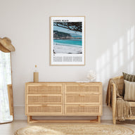 Carmel Beach Travel Color Poster