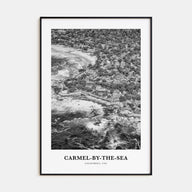 Carmel-by-the-Sea Portrait B&W Poster