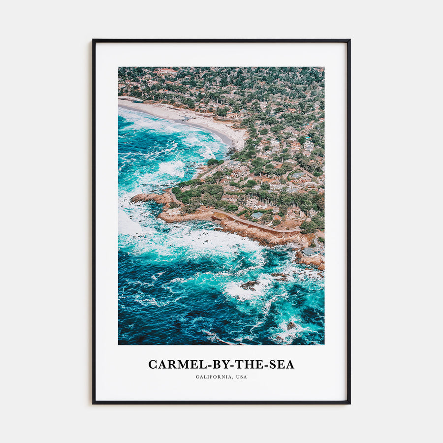 Carmel-by-the-Sea Portrait Color Poster