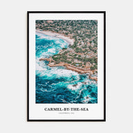 Carmel-by-the-Sea Portrait Color Poster