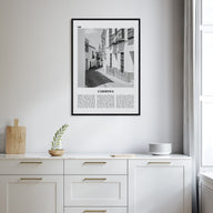 Carmona Travel B&W Poster