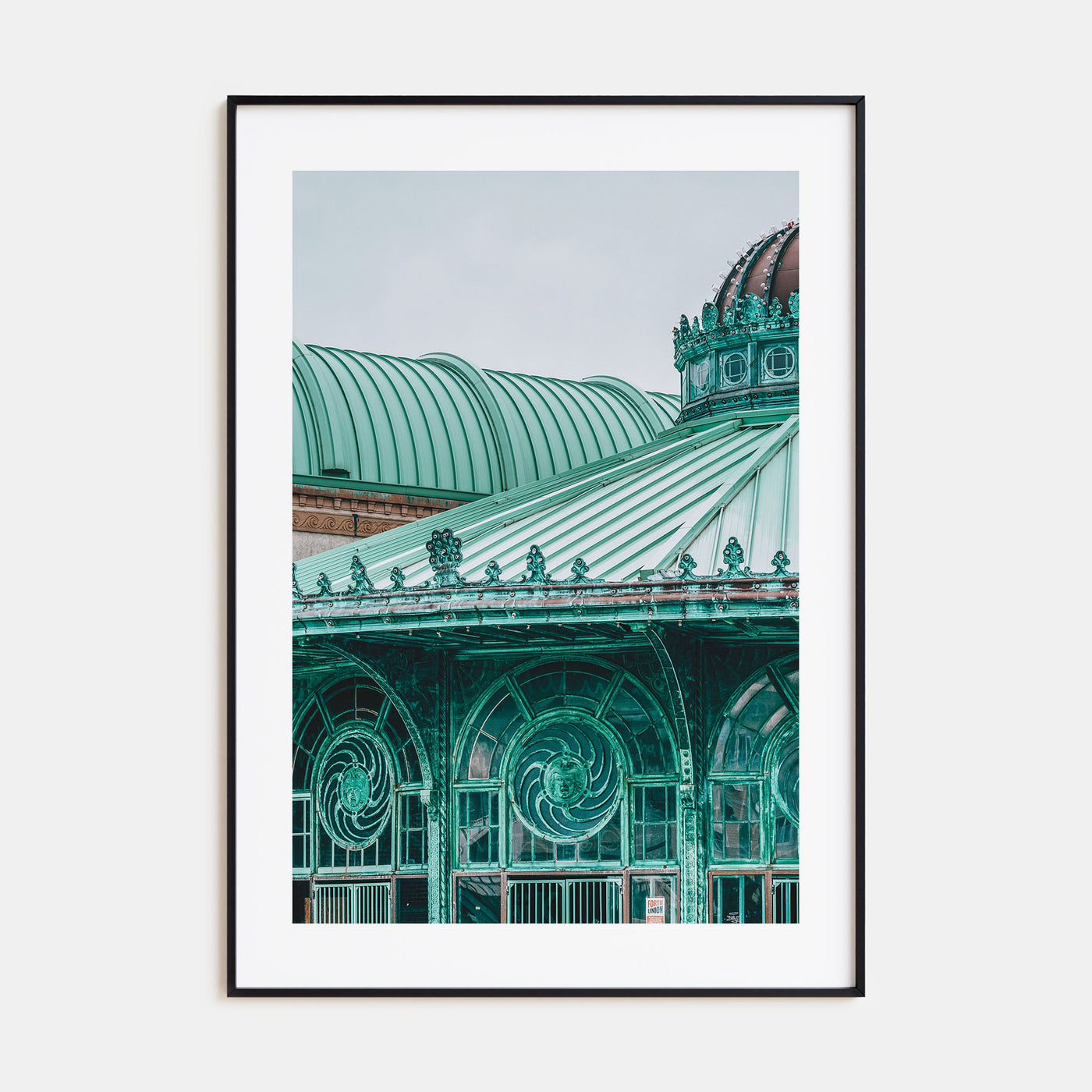 Carousel House Photo Color Poster