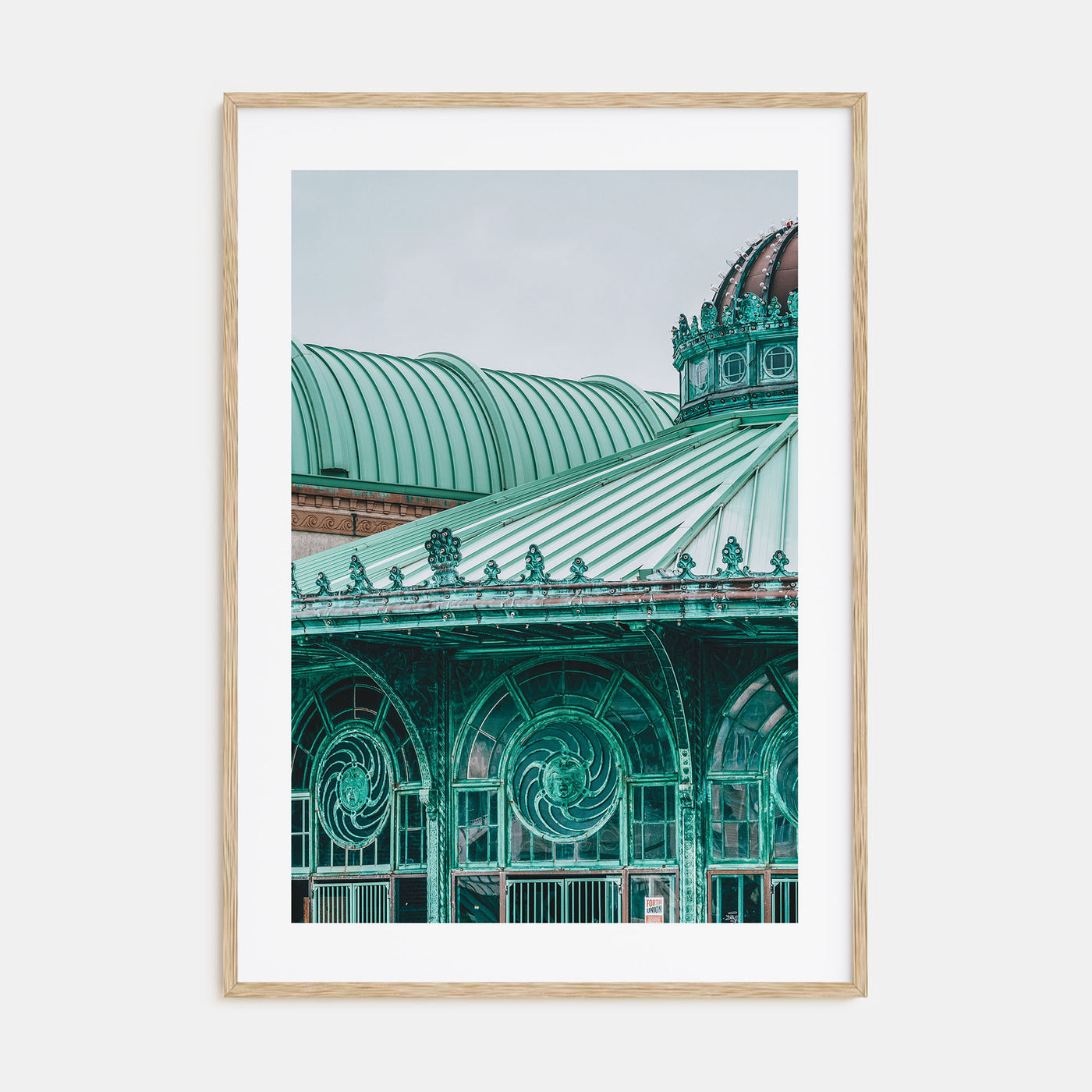 Carousel House Photo Color Poster