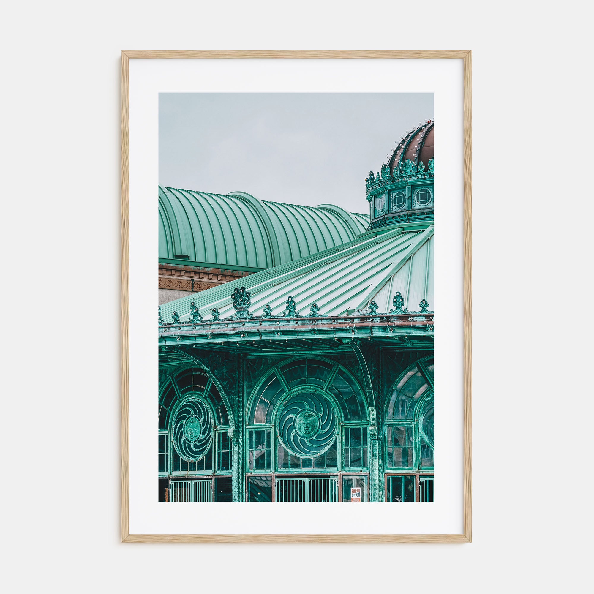 Carousel House Photo Color Poster