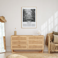 Carson City Travel B&W Poster