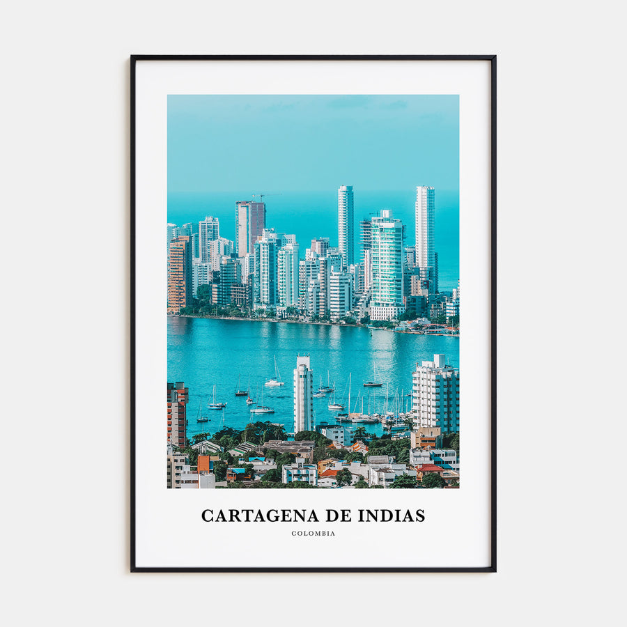 Cartagena de Indias Portrait Color Poster