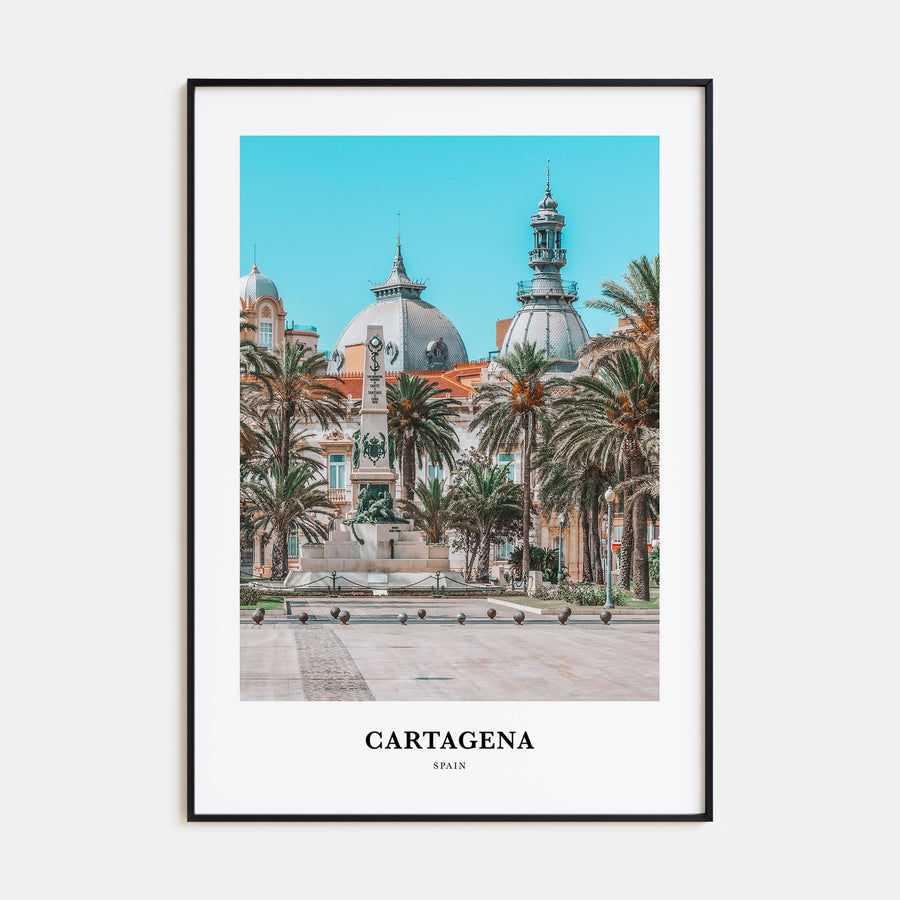 Cartagena, Spain Portrait Color No 2 Poster
