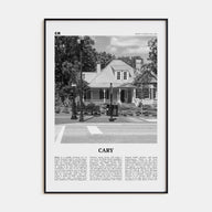 Cary Travel B&W Poster