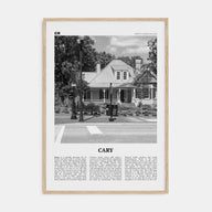 Cary Travel B&W Poster