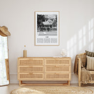 Cary Travel B&W Poster