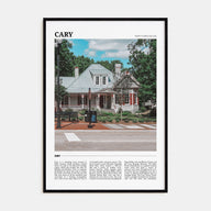 Cary Travel Color Poster