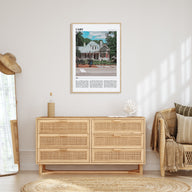Cary Travel Color Poster