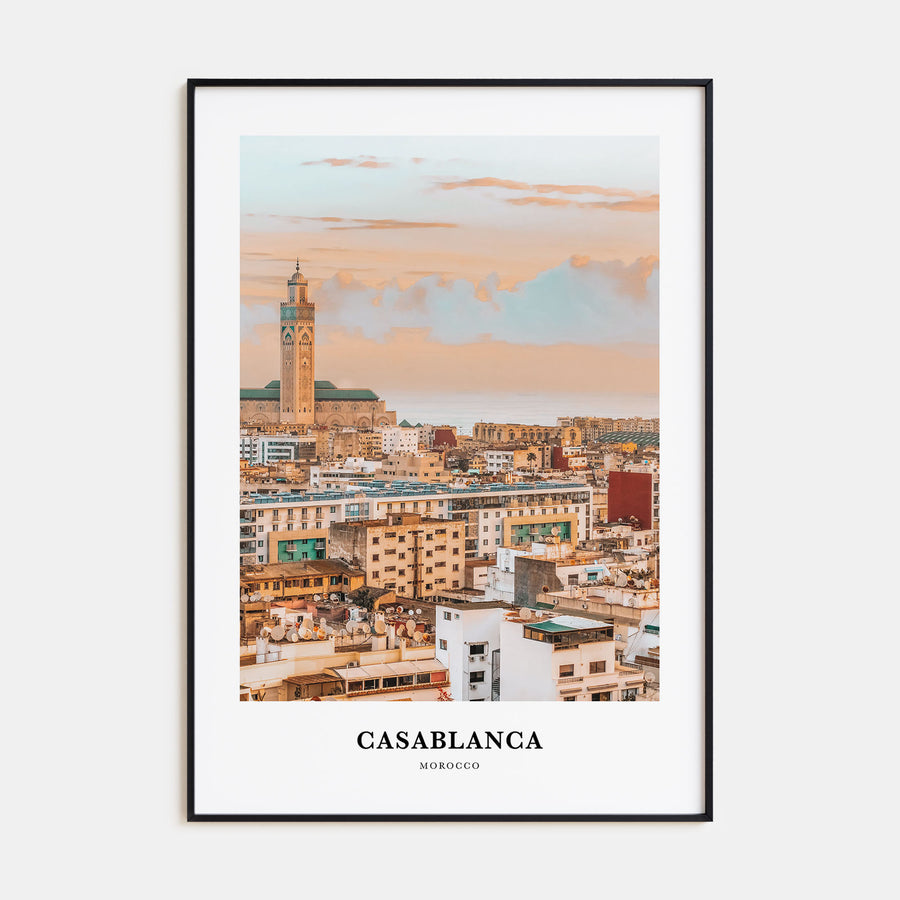 Casablanca Portrait Color Poster