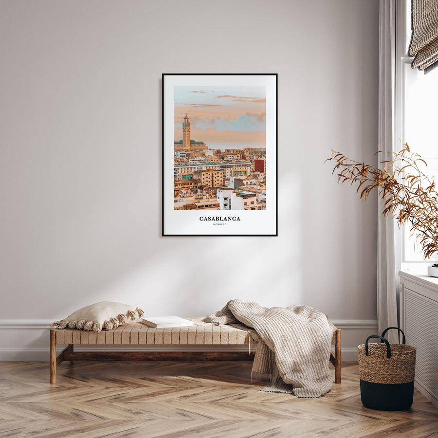 Casablanca Portrait Color Poster