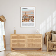 Casablanca Travel Color Poster