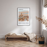 Casablanca Travel Color Poster