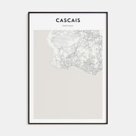 Cascais Map Portrait Poster