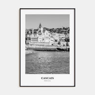 Cascais Portrait B&W Poster
