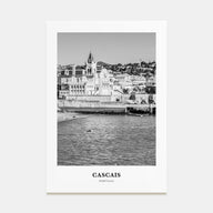 Cascais Portrait B&W Poster