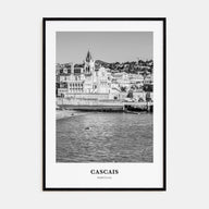 Cascais Portrait B&W Poster
