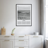 Casper Travel B&W Poster