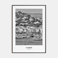 Cassis Portrait B&W Poster