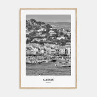 Cassis Portrait B&W Poster