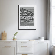 Cassis Portrait B&W Poster