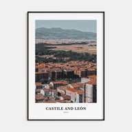 Castile and León Portrait Color Poster