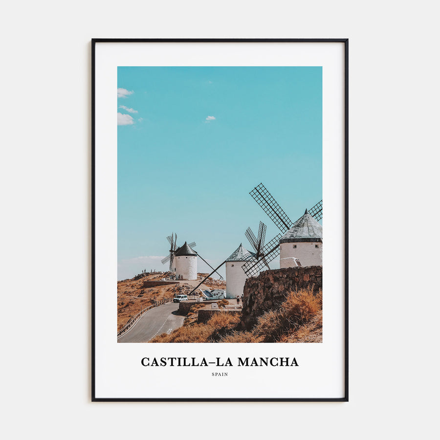 Castilla-La Mancha Portrait Color Poster