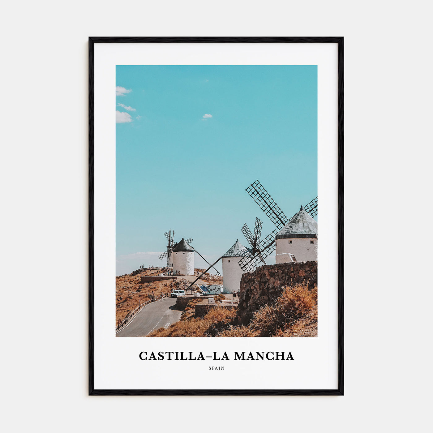 Castilla-La Mancha Portrait Color Poster