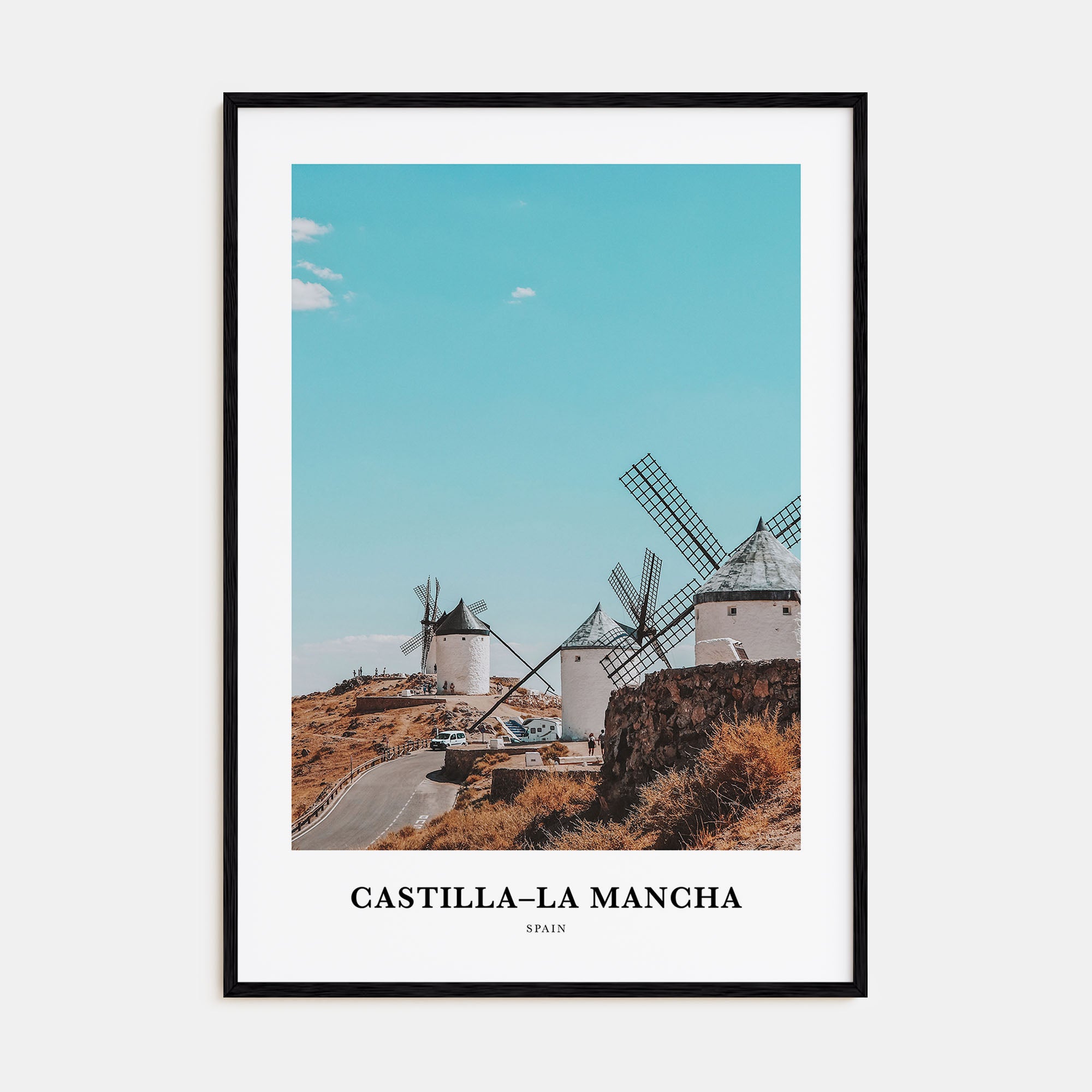 Castilla-La Mancha Portrait Color Poster
