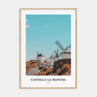 Castilla-La Mancha Portrait Color Poster