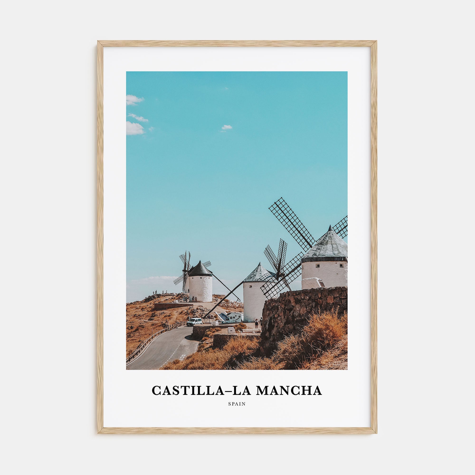 Castilla-La Mancha Portrait Color Poster