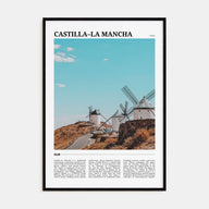 Castilla-La Mancha Travel Color Poster
