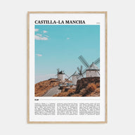 Castilla-La Mancha Travel Color Poster