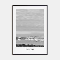 Castine Portrait B&W Poster