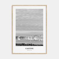 Castine Portrait B&W Poster